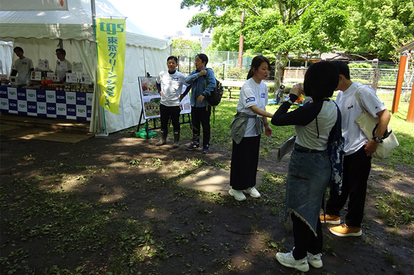 日比谷音楽祭2025での活動の様子1