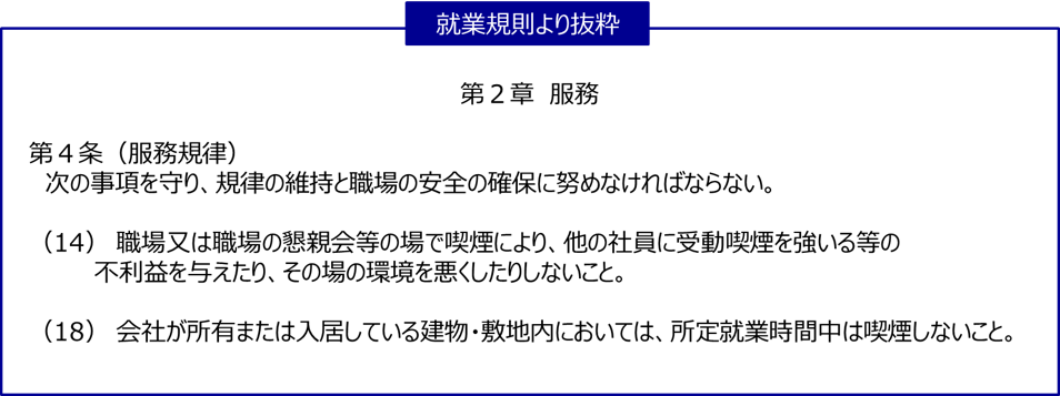 就業規則より抜粋