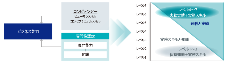 SCSKキャリアフレームにおける専門性認定概念