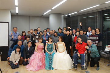 A barrier-free concert featuring athletes who participated in SON Osaka