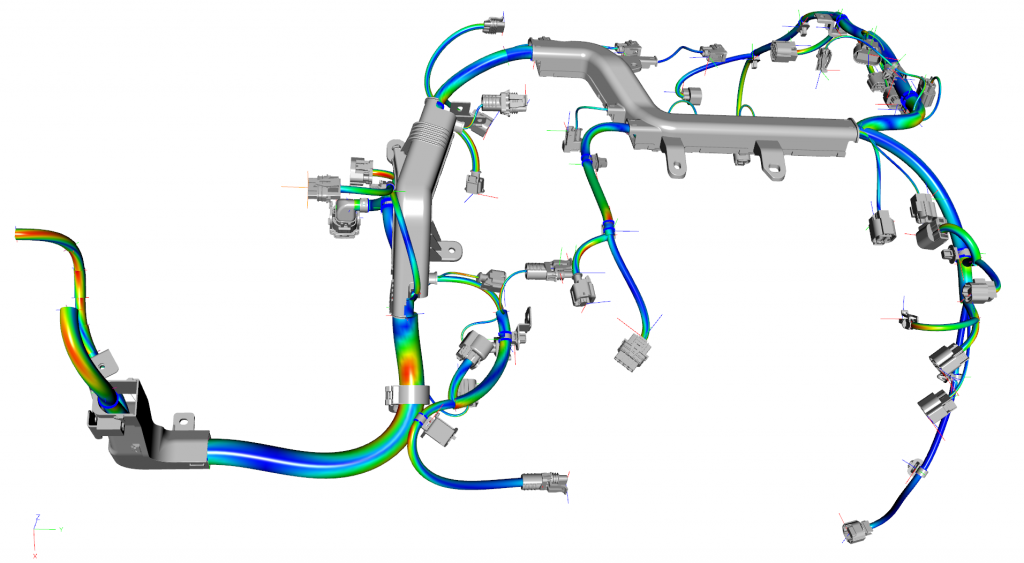 IPSソリューションセミナー2019 ケーブルシミュレーションイメージ（IPS Cable Simulation）