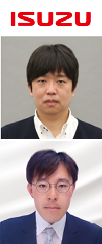 尾形さん山口さんいすゞロゴ