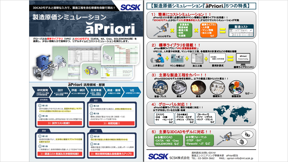 製品紹介 コンセプト  aPriori  紹介動画　3分 