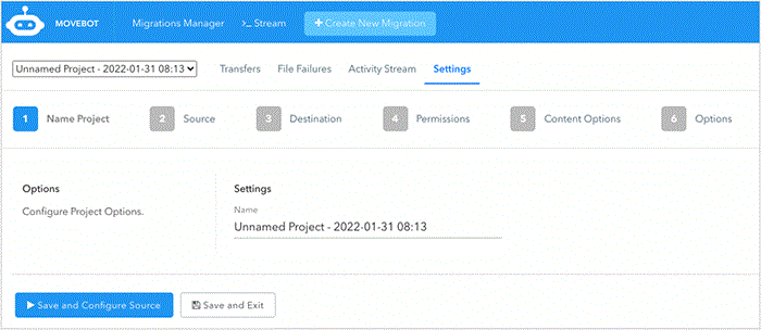 Data Migration (Movebot)