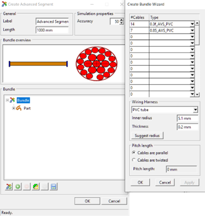 Cable Stiffness Calculator and Bundle Editor