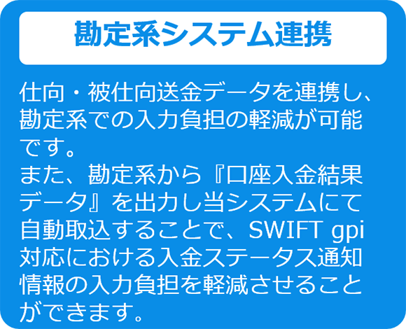 勘定系システム連携