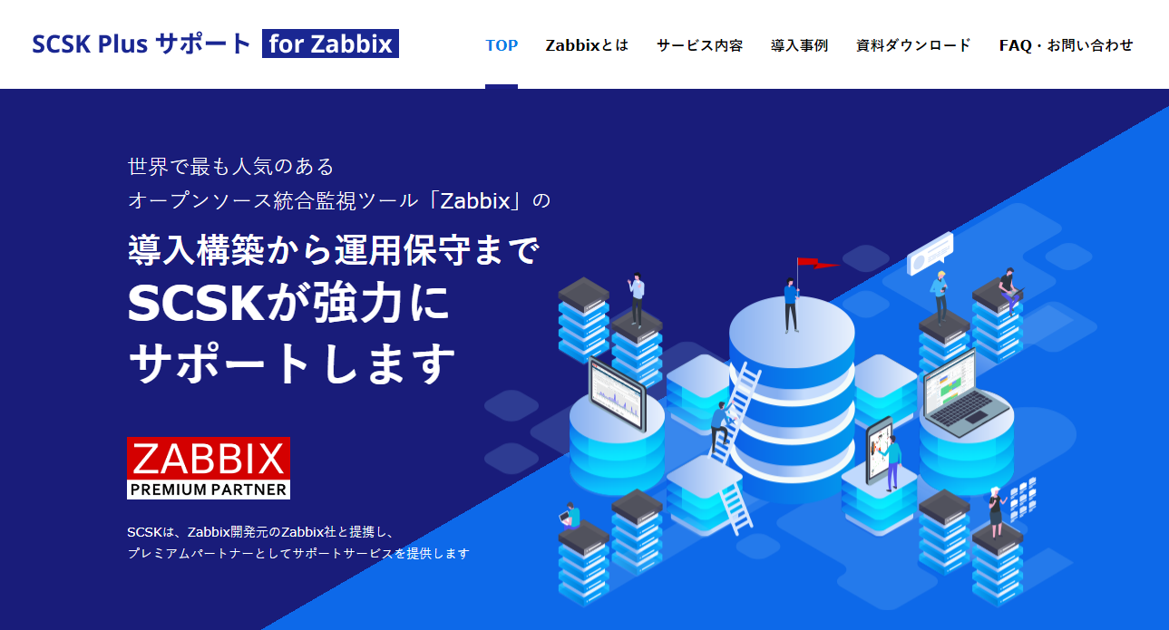 Scsk Plus サポート For Zabbix Scsk株式会社