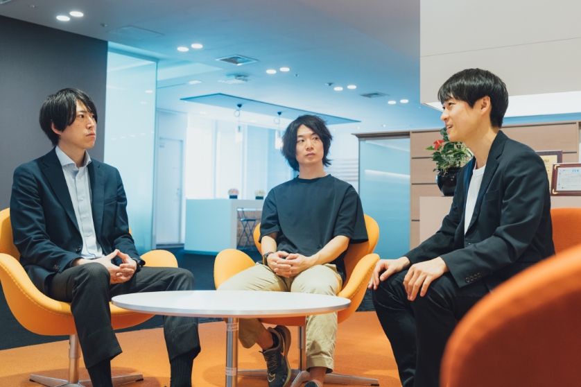 T.Hさん、Y.Hさん、N.Sさんのクロストークの様子