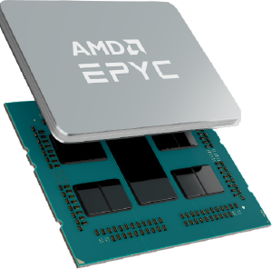 製品画像：第3世代 AMD EPYC サーバー・プロセッサー［Milan］