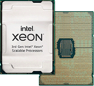 製品画像：第3世代 Intel Xeon スケーラブル・プロセッサー（Intel Ice Lake）