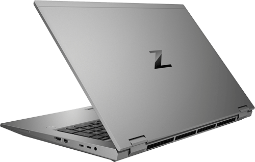 製品画像：HP ZBook Fury 17.3 inch G8 Mobile Workstationの背面