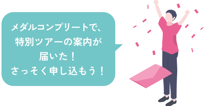 Connexiaの特長3：特典や権利を商品化し収益につなげる（Axia）