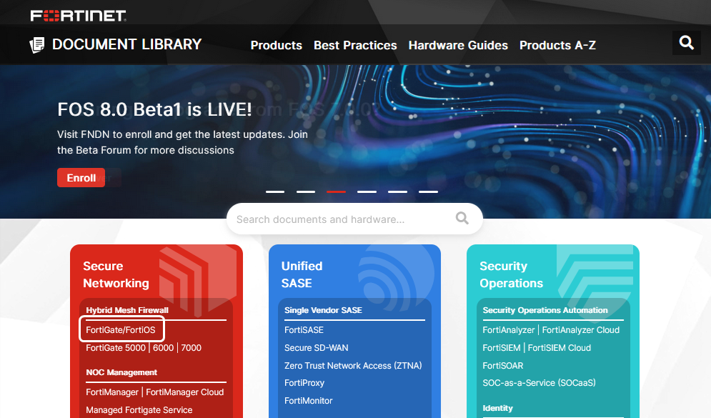 Fortinet Document Library