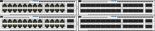 製品写真（front）：HPE 5945 4slot（JQ076A）