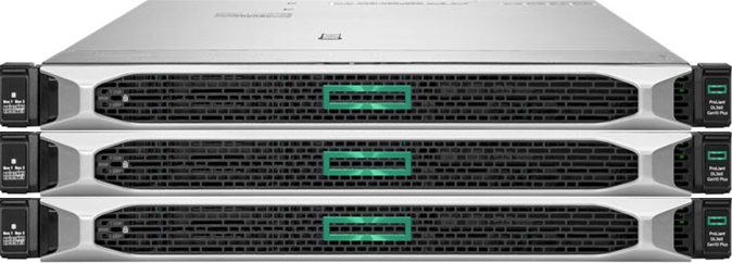 HPE ProLiant DX360 Gen10 8SFF オールフラッシュ 1U1N×3ノード構成（1ノードあたりのハードウェア構成）