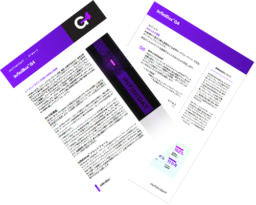 INFINIDAT InfiniBox G4 カタログイメージ