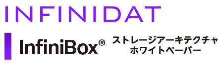 INFINIDAT InfiniBox ストレージアーキテクチャホワイトペーパーバナー