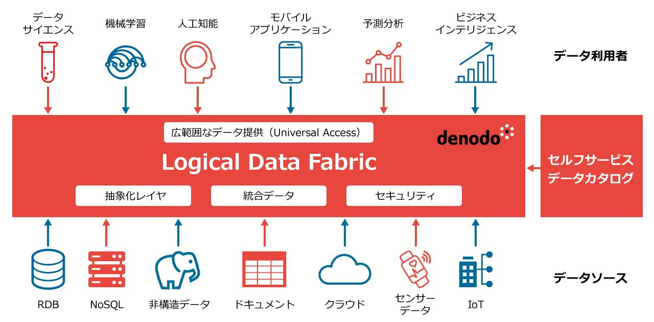 ＜ロジカルデータファブリック＞