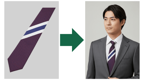 商品画像からリアルな着用イメージを自動生成