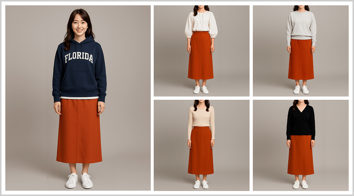 自由なスタイリング体験