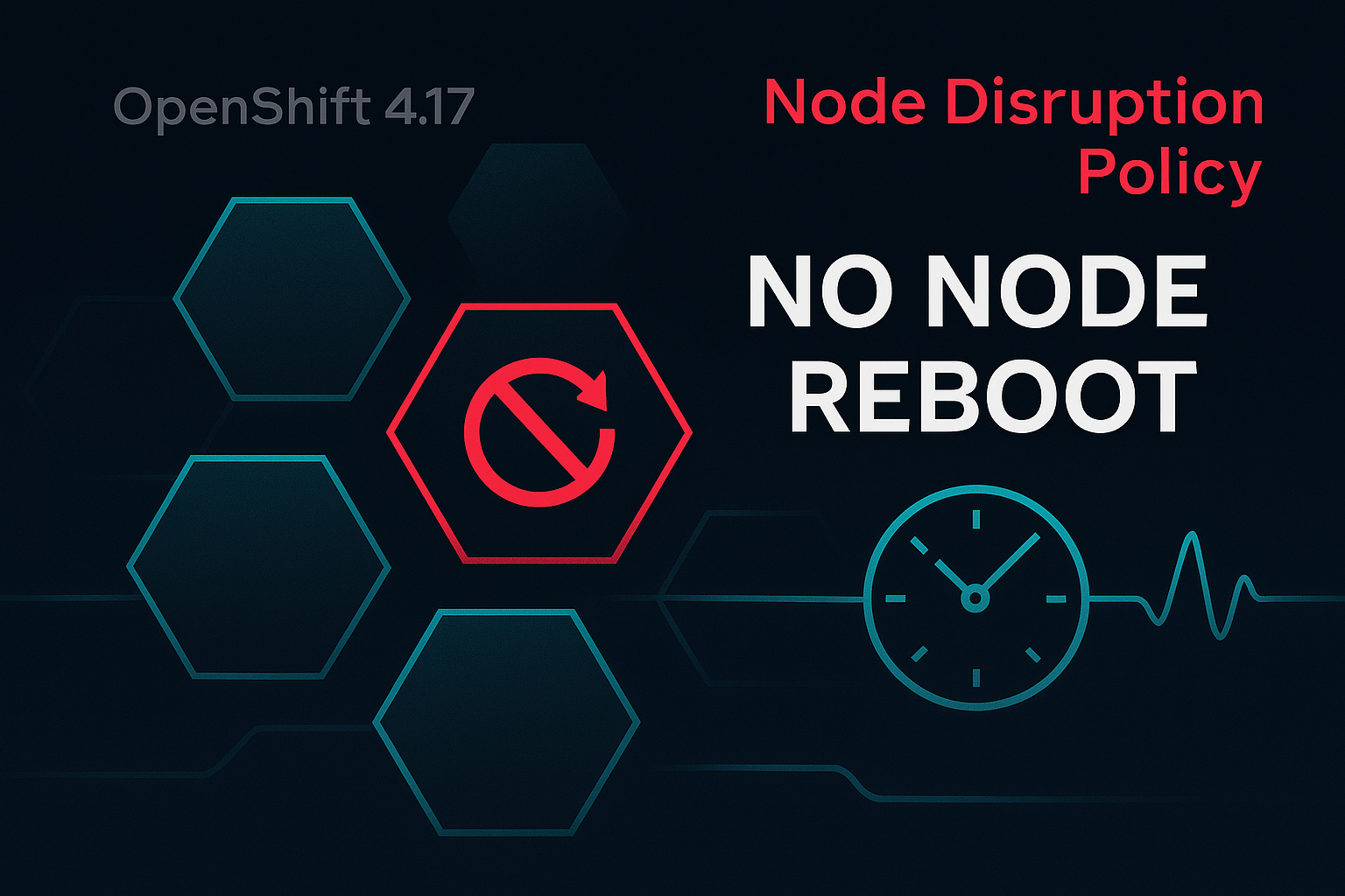 【検証】OpenShift 4.17：Node Disruption PolicyでNTP(chrony)設定変更は“ノード再起動なし”にできるのか