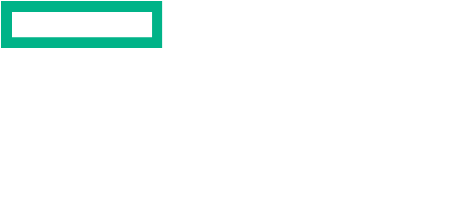 ロゴ：Hewlett Packard Enterprise