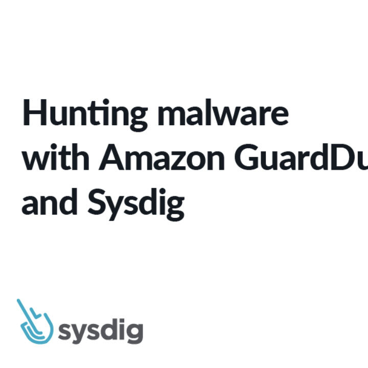 Amazon GuardDutyとSysdigによるマルウェアのハンティング