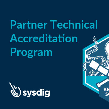 Sysdigがパートナー技術認定プログラムを開始