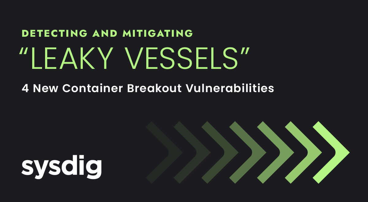 DockerとKubernetesにおける 'Leaky Vessels' エクスプロイトの検出