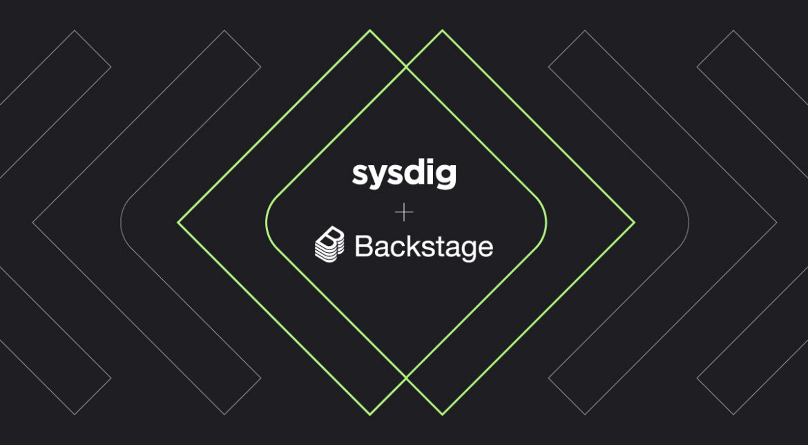 Sysdig と Backstage の統合