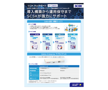SCSK Plus サポート for Zabbix